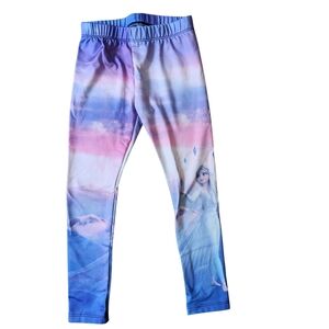 Disney's Frozen Elsa by Jumping Beans Girls Leggings Size 4 Lmt Ed Collection
